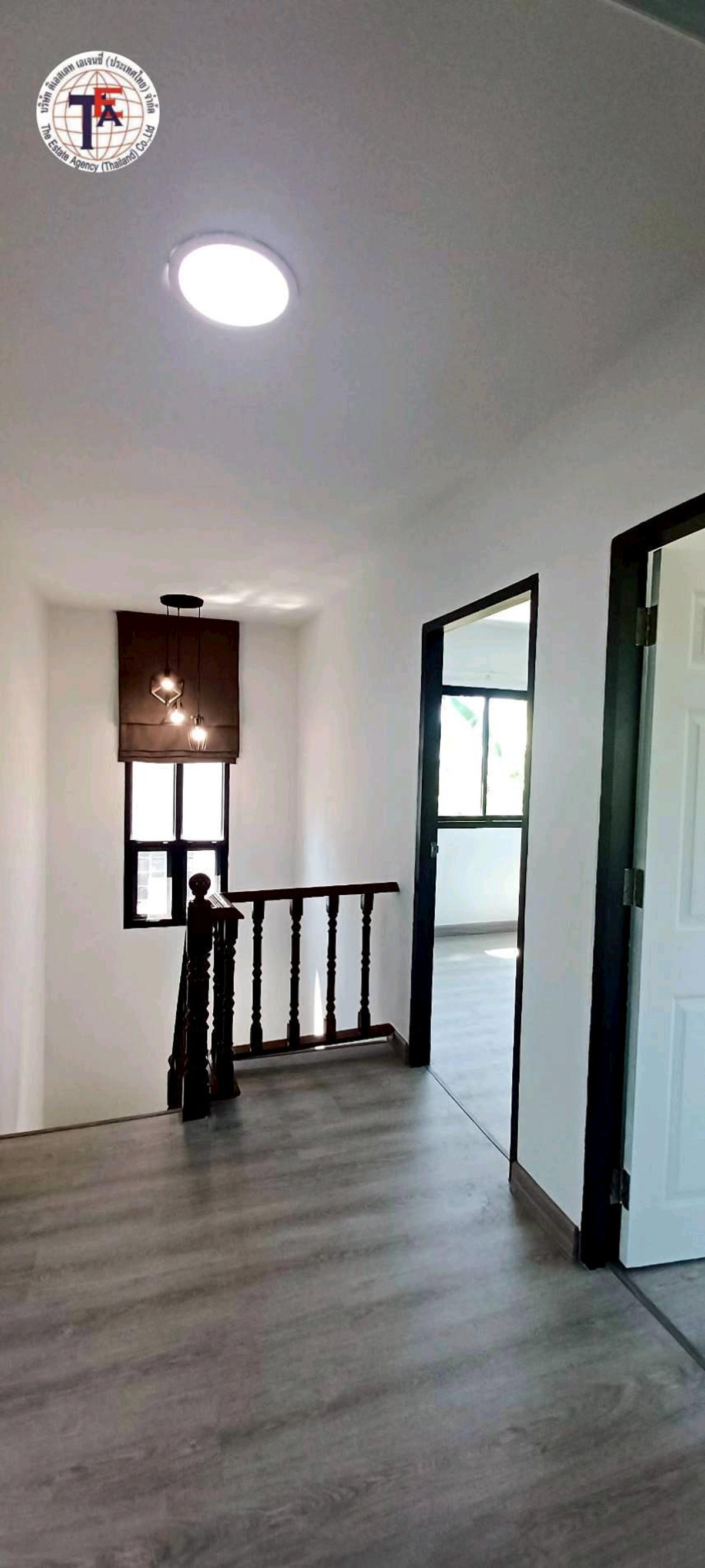 For SaleHouseMin Buri, Romklao : 2-story detached house for sale, KC Greenville Village, Mitmaitri 10/1, Nong Chok, Nong Chok Government Center. Nong Chok Phitthayanusorn School, Minburi Market, Mahanakorn University of Technology, Ramintra, Suwinthawong, Ekamai-Ramintra Expressway.