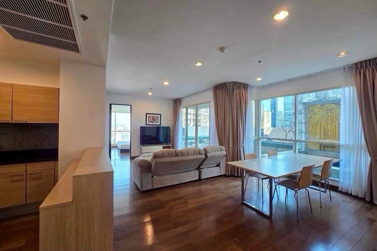 ให้เช่าคอนโดวิทยุ ชิดลม หลังสวน : 🔥Rent 3BR🔥184sqm🔥Big Balcony🔥Floor16🔥85,000/month🔥