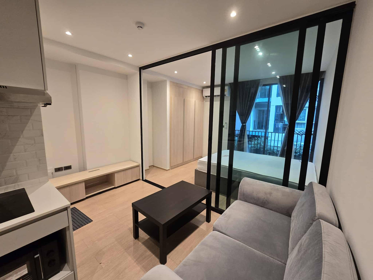 ให้เช่าคอนโดท่าพระ ตลาดพลู วุฒากาศ : ⭐️  The Matt Sathorn - Thapra 2 ⭐️1 ห้องนอน  1 ห้องน้ำ  30 ตรม.  เฟอร์นิเจอร์และเครื่องใช้ไฟฟ้าครบครัน