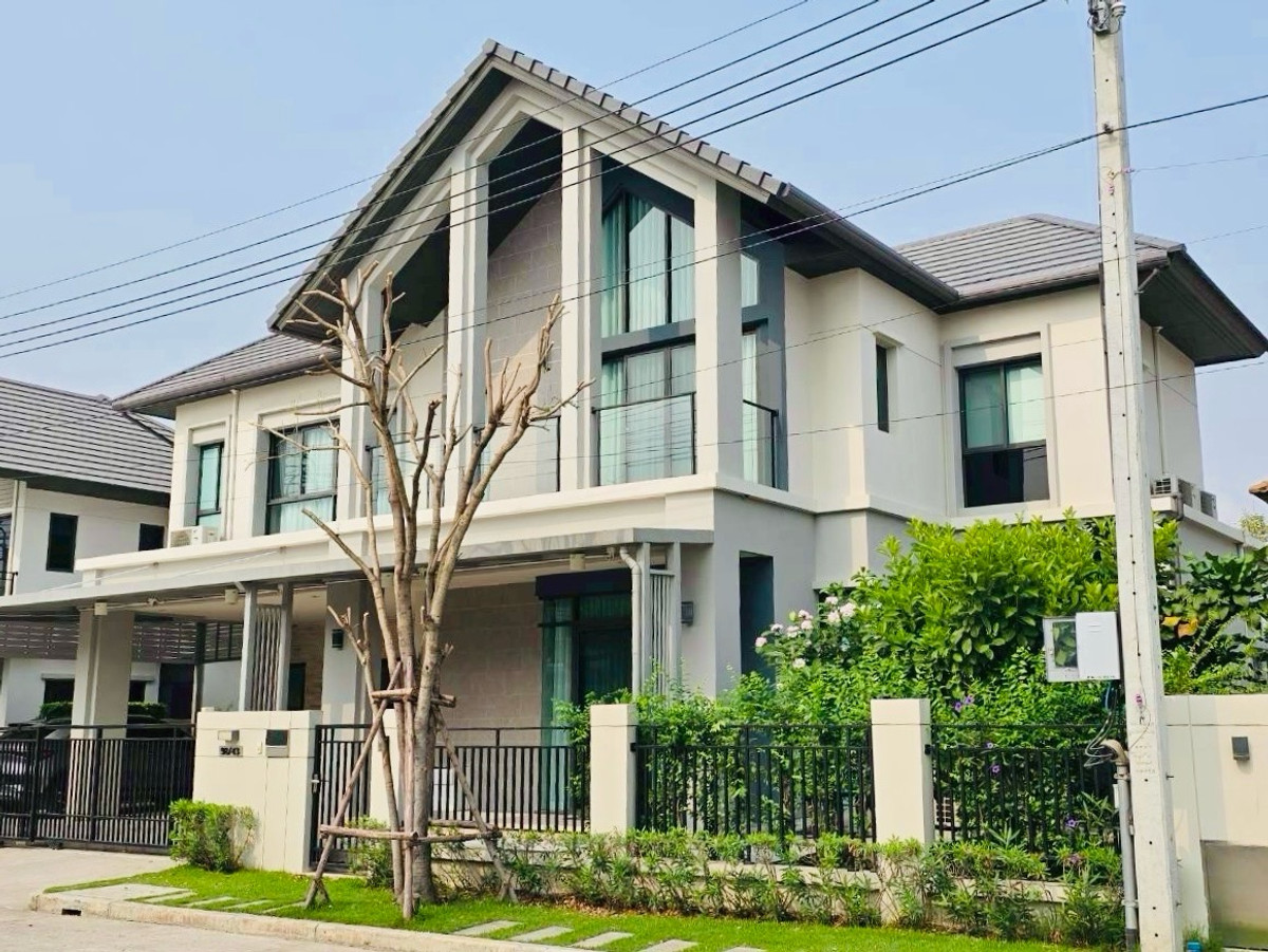 For SaleHouseNawamin, Ramindra : Luxury house, fully furnished, next to toll