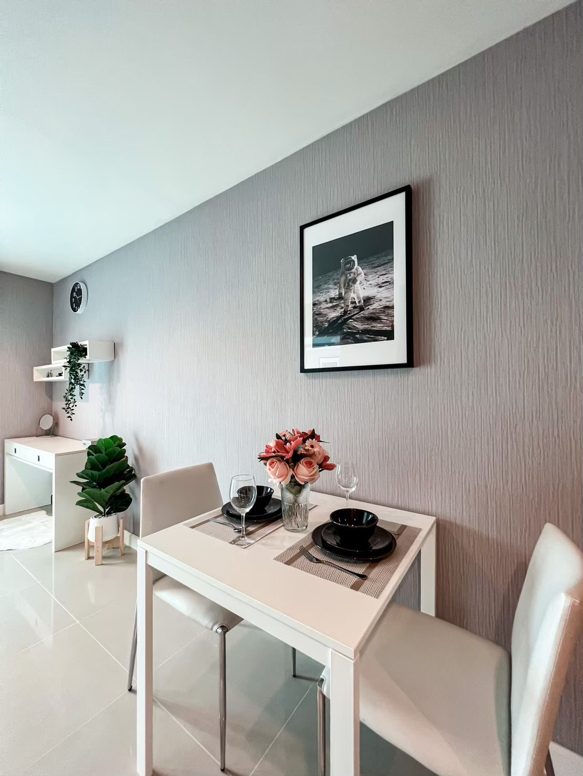 For RentCondoThaphra, Talat Phlu, Wutthakat : 🏡 Condo for rent, Metro Park Sathorn - Phase 3, beautiful condo, fully furnished, modern style, simple, elegant, comfortable to live in.