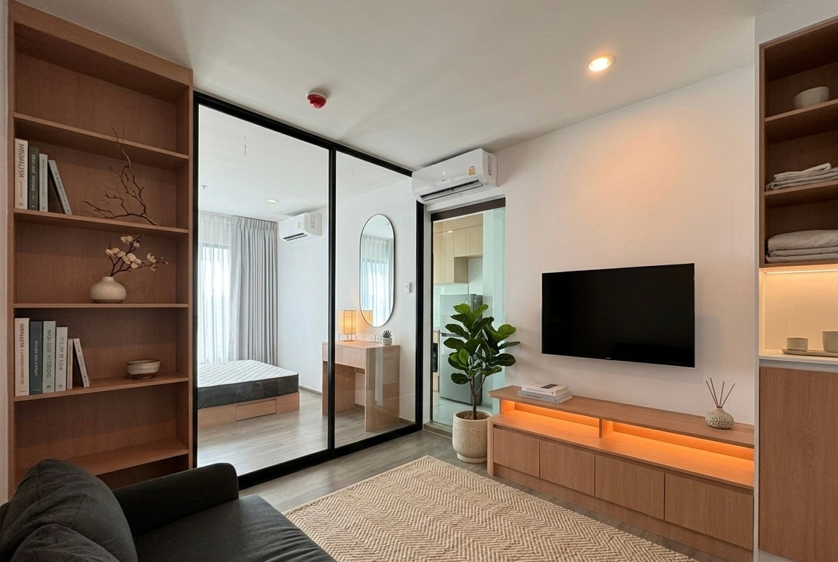 For RentCondoThaphra, Talat Phlu, Wutthakat : ⭐️ Regent Home Wutthakat ⭐️1 bedroom, 1 bathroom, very beautiful room, complete with furniture and electrical appliances.