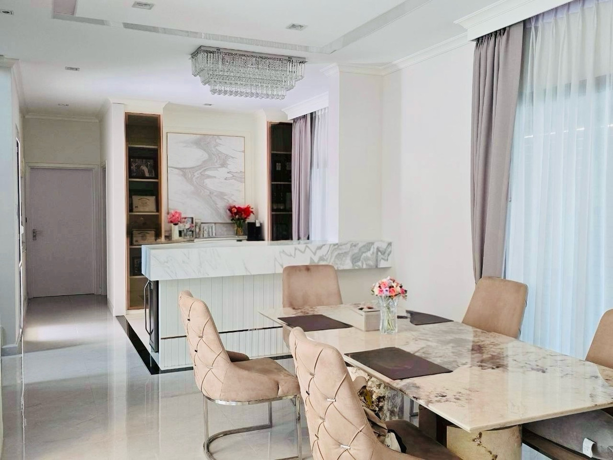 For SaleHouseNawamin, Ramindra : Luxury house, fully furnished, next to toll