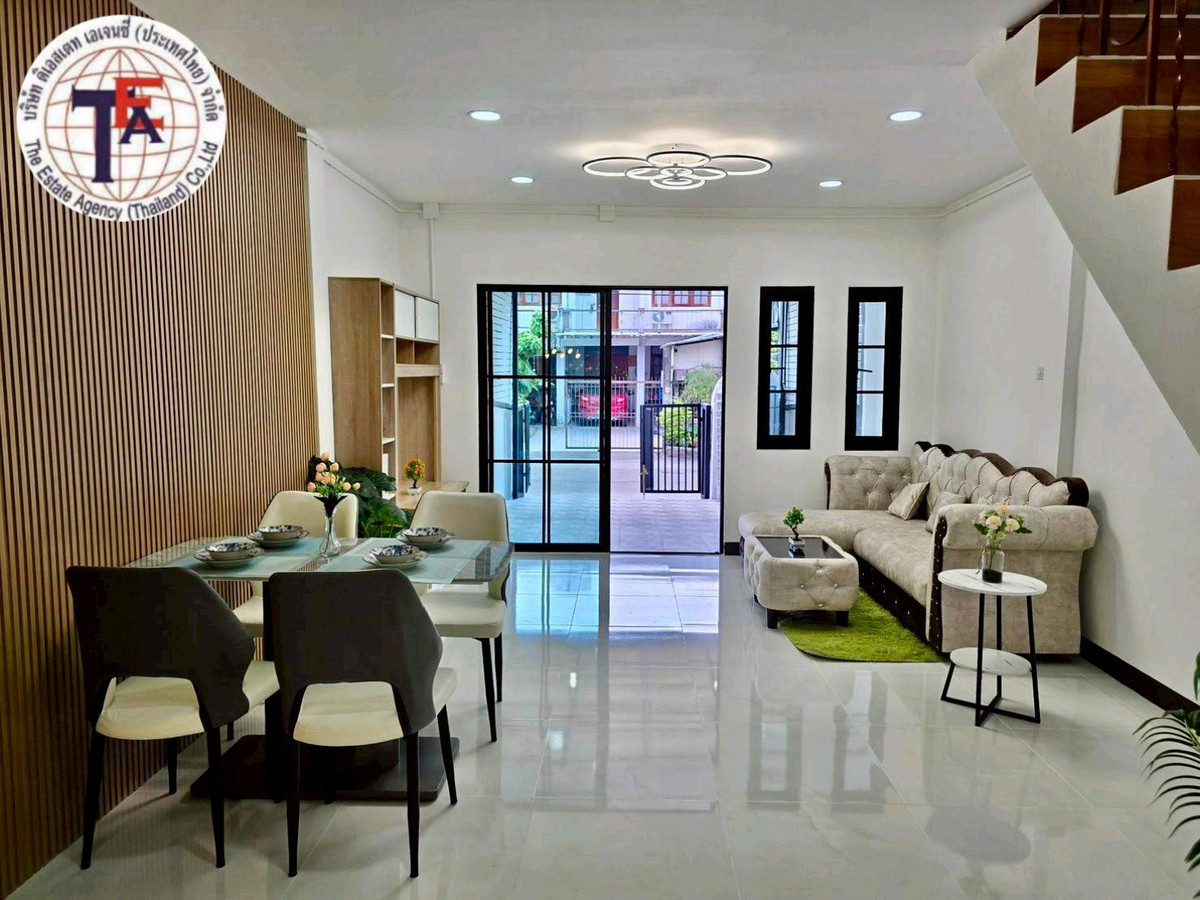 ขายทาวน์โฮมมีนบุรี-ร่มเกล้า : ขายทาวน์เฮ้าส์ 2 ชั้น หมู่บ้านสุภาวัลย์ รามคำแหง 176 สุขาภิบาล 3 มิสทีน รถไฟฟ้าสีส้ม ศูนย์วัฒนธรรมมีนบุรี สุวินทวงศ์ 