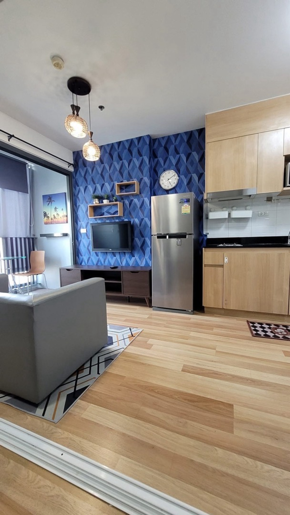 For RentCondoOnnut, Udomsuk : For rent Ideo blucove Sukhumvit Conco near BTS Udomsuk.