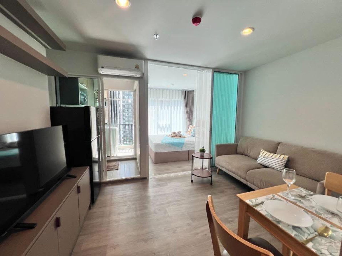 For RentCondoBangna, Bearing, Lasalle : ✅ Beautiful Fully Furnished Condo, Move-in Ready | Regent Home Bangna | Near BTS Bang Na ✅