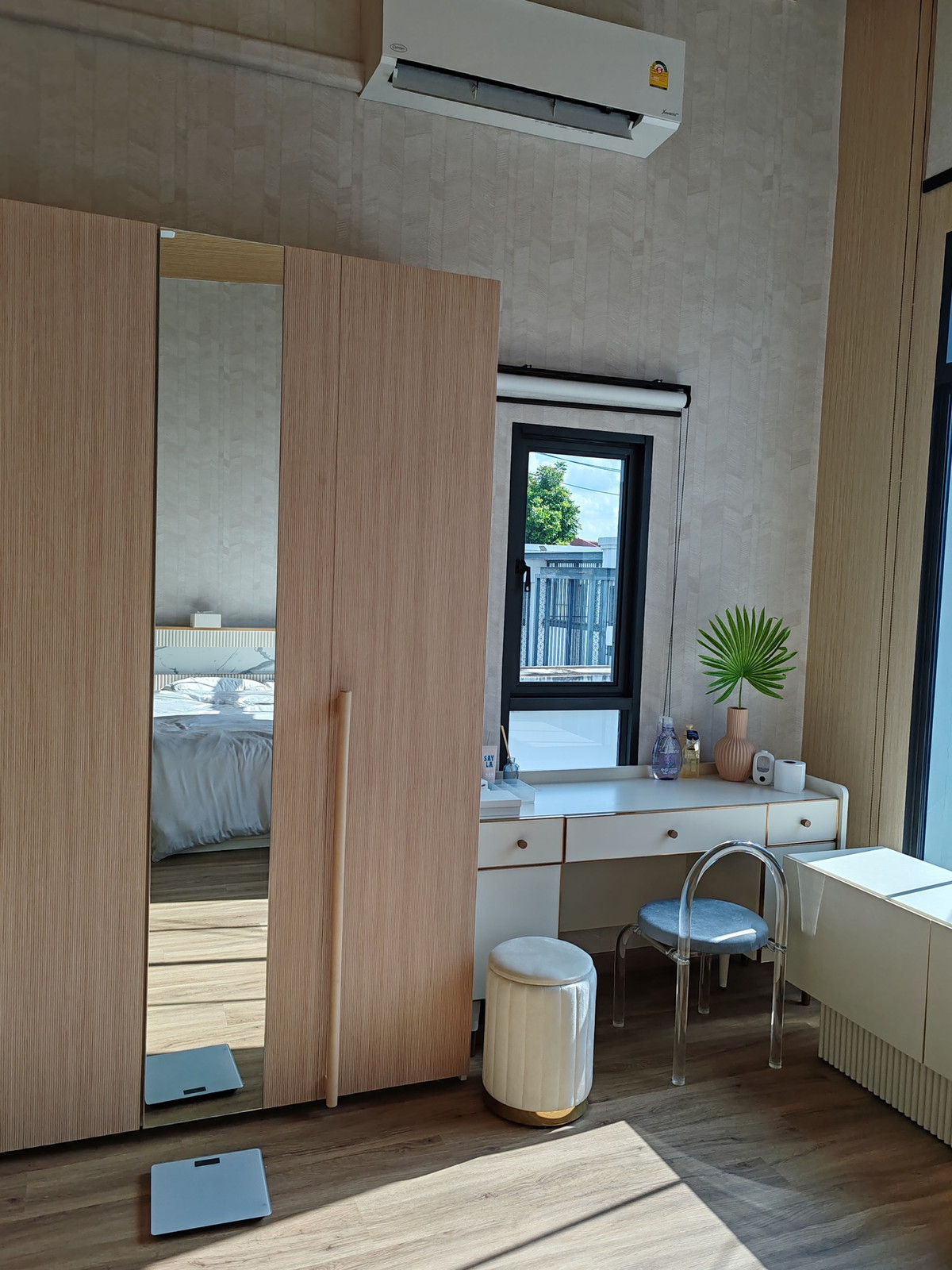 ให้เช่าทาวน์โฮมนวมินทร์ รามอินทรา : RH025126 ให้เช่า ทาวน์โฮม 2.5 ชั้น 3 ห้องนอน at Pruksa Ville Phaholyothin-Ramintra near BTS Sai Yud station