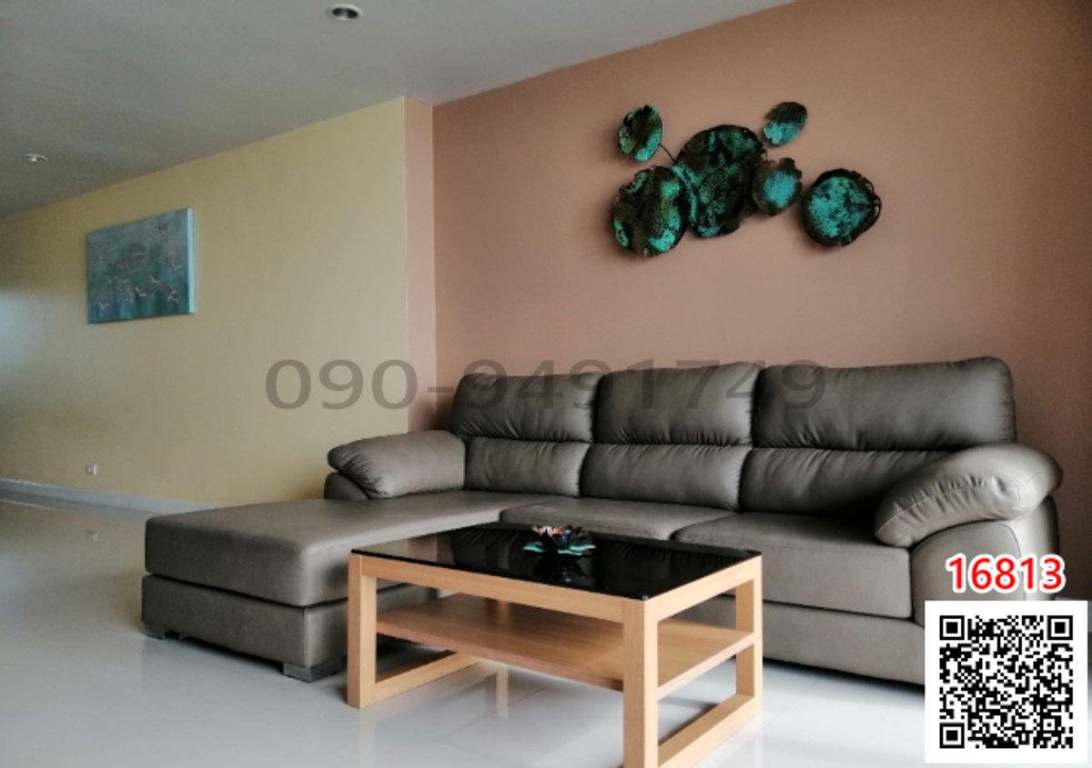 For RentCondoSriracha Laem Chabang Ban Bueng : Condo for rent, Rama Harbor View Condominium, size 125 sq m., 2 bedrooms, large room, sea view, Sriracha, Chonburi.