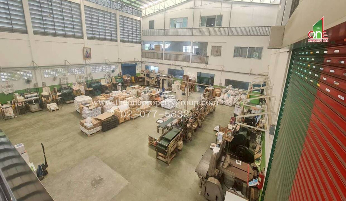 ขายโรงงานนนทบุรี บางใหญ่ บางบัวทอง : โรงงาน 2 ชั้น ใกล้ถนนกาญจนาหมายเลข 9 ซอยเปาอินทร์พิมพ์ทอง ถนนบางบัวทอง-ปทุมธานี ต.คลองข่อย ปากเกร็ด นนทบุรี