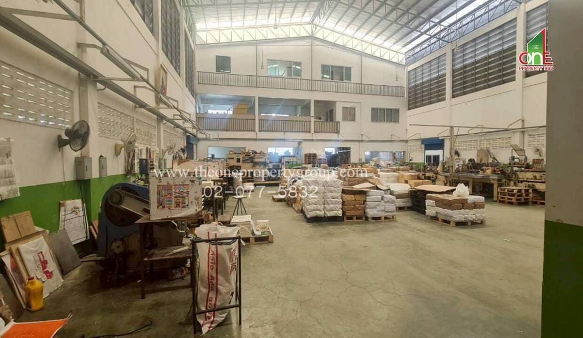 ขายโรงงานนนทบุรี บางใหญ่ บางบัวทอง : โรงงาน 2 ชั้น ใกล้ถนนกาญจนาหมายเลข 9 ซอยเปาอินทร์พิมพ์ทอง ถนนบางบัวทอง-ปทุมธานี ต.คลองข่อย ปากเกร็ด นนทบุรี