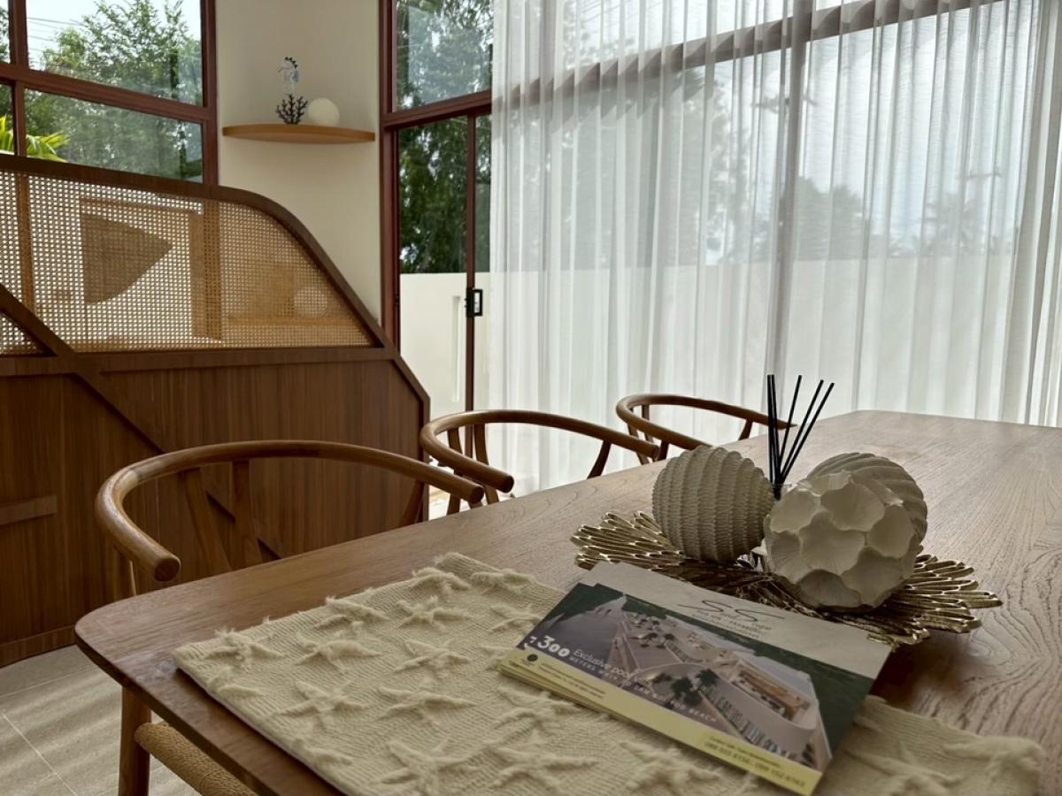 ขายบ้านหัวหิน ประจวบคีรีขันธ์ : New! Sandscape Pool Villa พูลวิลล่าสำหรับนักลงทุนสาย wellness เดินไปหาดเพียง 300 เมตร