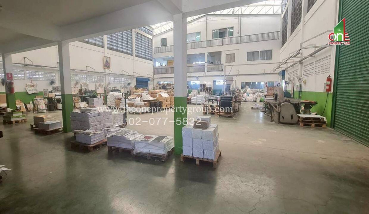 ขายโรงงานนนทบุรี บางใหญ่ บางบัวทอง : โรงงาน 2 ชั้น ใกล้ถนนกาญจนาหมายเลข 9 ซอยเปาอินทร์พิมพ์ทอง ถนนบางบัวทอง-ปทุมธานี ต.คลองข่อย ปากเกร็ด นนทบุรี