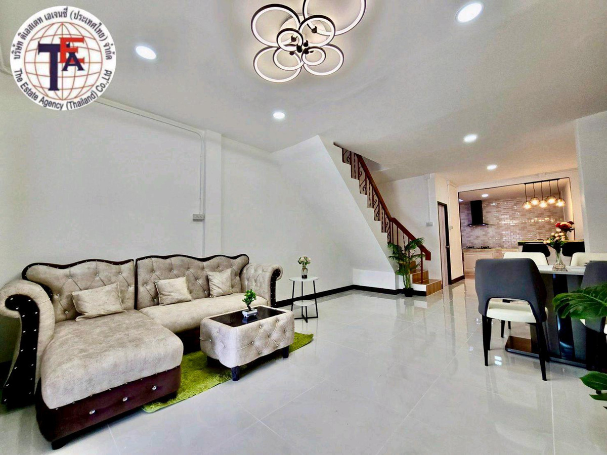 ขายทาวน์โฮมมีนบุรี-ร่มเกล้า : ขายทาวน์เฮ้าส์ 2 ชั้น หมู่บ้านสุภาวัลย์ รามคำแหง 176 สุขาภิบาล 3 มิสทีน รถไฟฟ้าสีส้ม ศูนย์วัฒนธรรมมีนบุรี สุวินทวงศ์ 