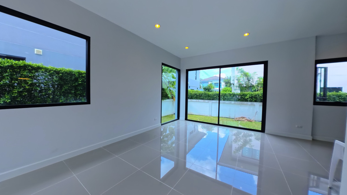 ขายบ้านพระราม 5 ราชพฤกษ์ บางกรวย : บ้านมือหนึ่ง …. ราคามือสอง ทำเลติดถนนราชพฤกษ์