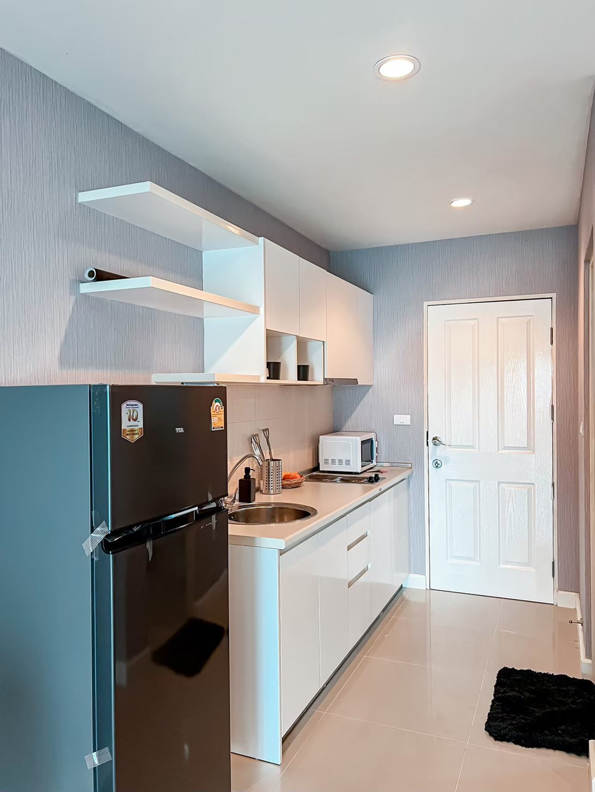 For RentCondoThaphra, Talat Phlu, Wutthakat : 🏡 Condo for rent, Metro Park Sathorn - Phase 3, beautiful condo, fully furnished, modern style, simple, elegant, comfortable to live in.