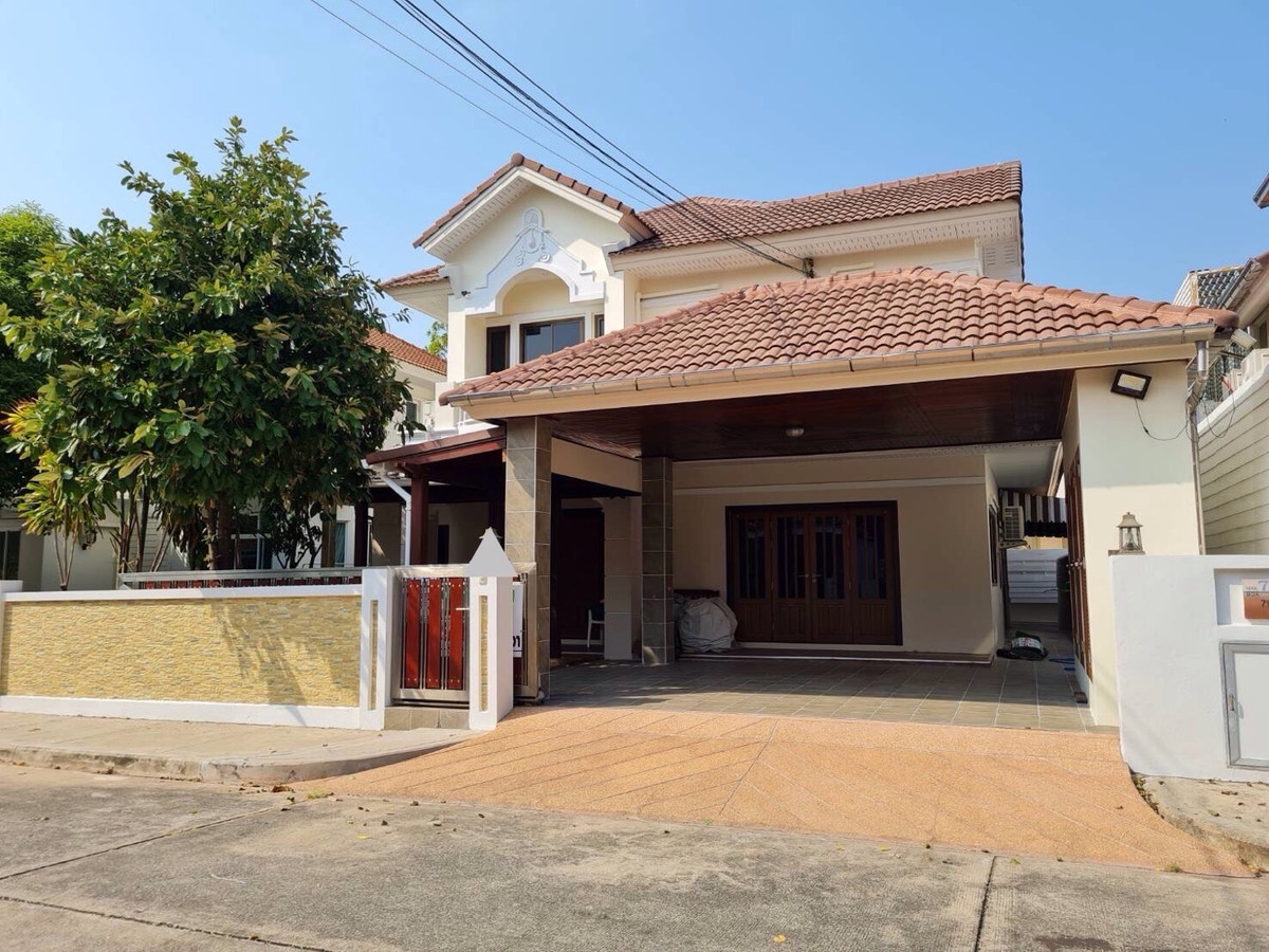 ให้เช่าบ้านมีนบุรี-ร่มเกล้า : บ้านเดี่ยว2ชั้นให้เช่า หมู่บ้านเพอเฟคเพลสรามคำแหง164 PrivateZone มีนบุรี กรุงเทพ