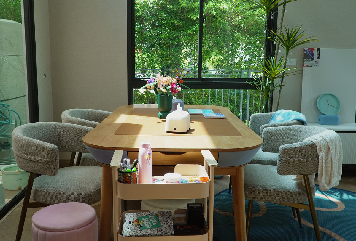 ให้เช่าทาวน์โฮมนวมินทร์ รามอินทรา : RH025126 ให้เช่า ทาวน์โฮม 2.5 ชั้น 3 ห้องนอน at Pruksa Ville Phaholyothin-Ramintra near BTS Sai Yud station