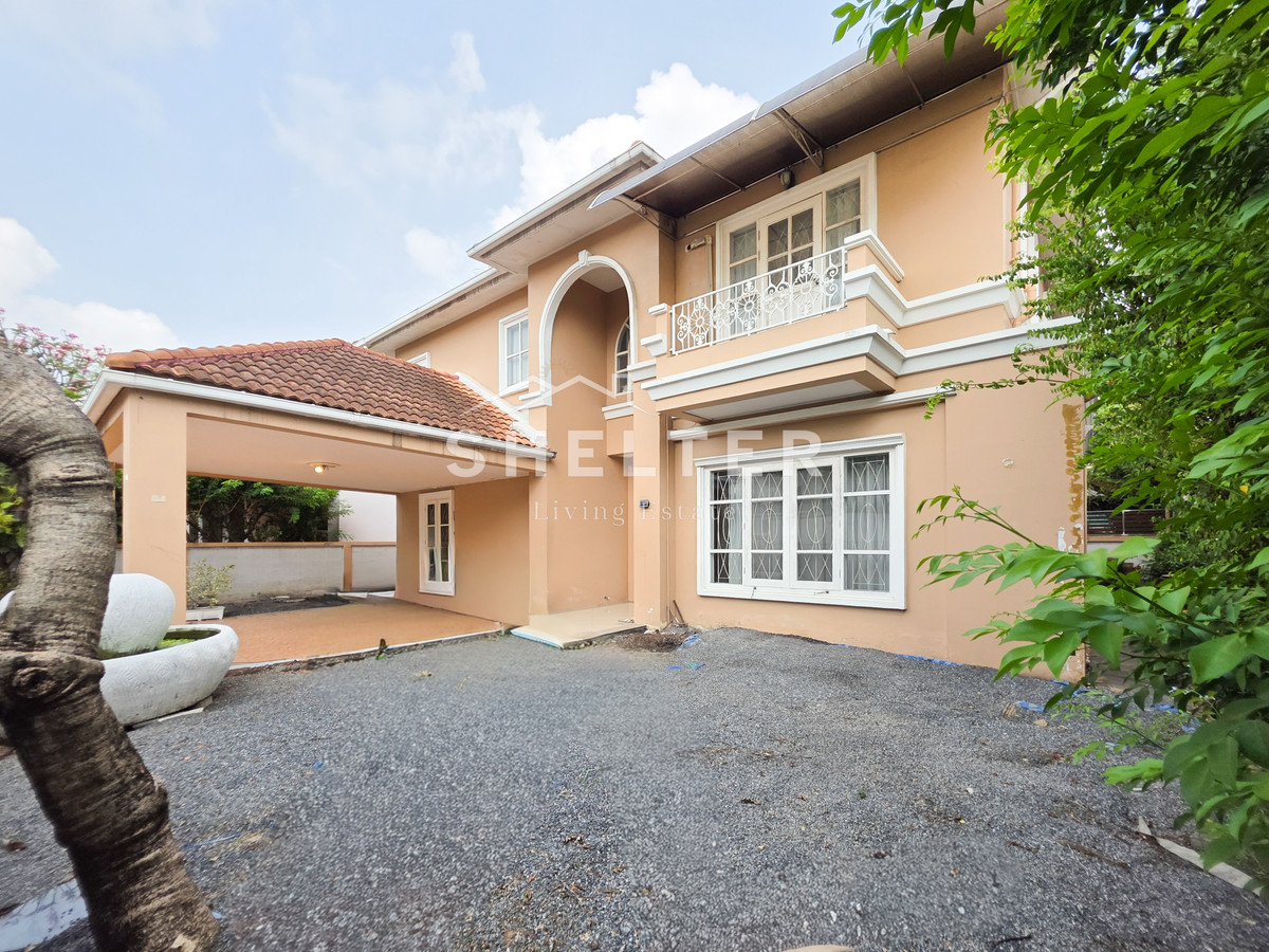 ขายบ้านมีนบุรี-ร่มเกล้า : บ้านเดี่ยว ใกล้โรงเรียนเตรียมอุดมศึกษาน้อมเกล้า ทางด่วนพร้อมเดินทางไปสนามบิน ✈️