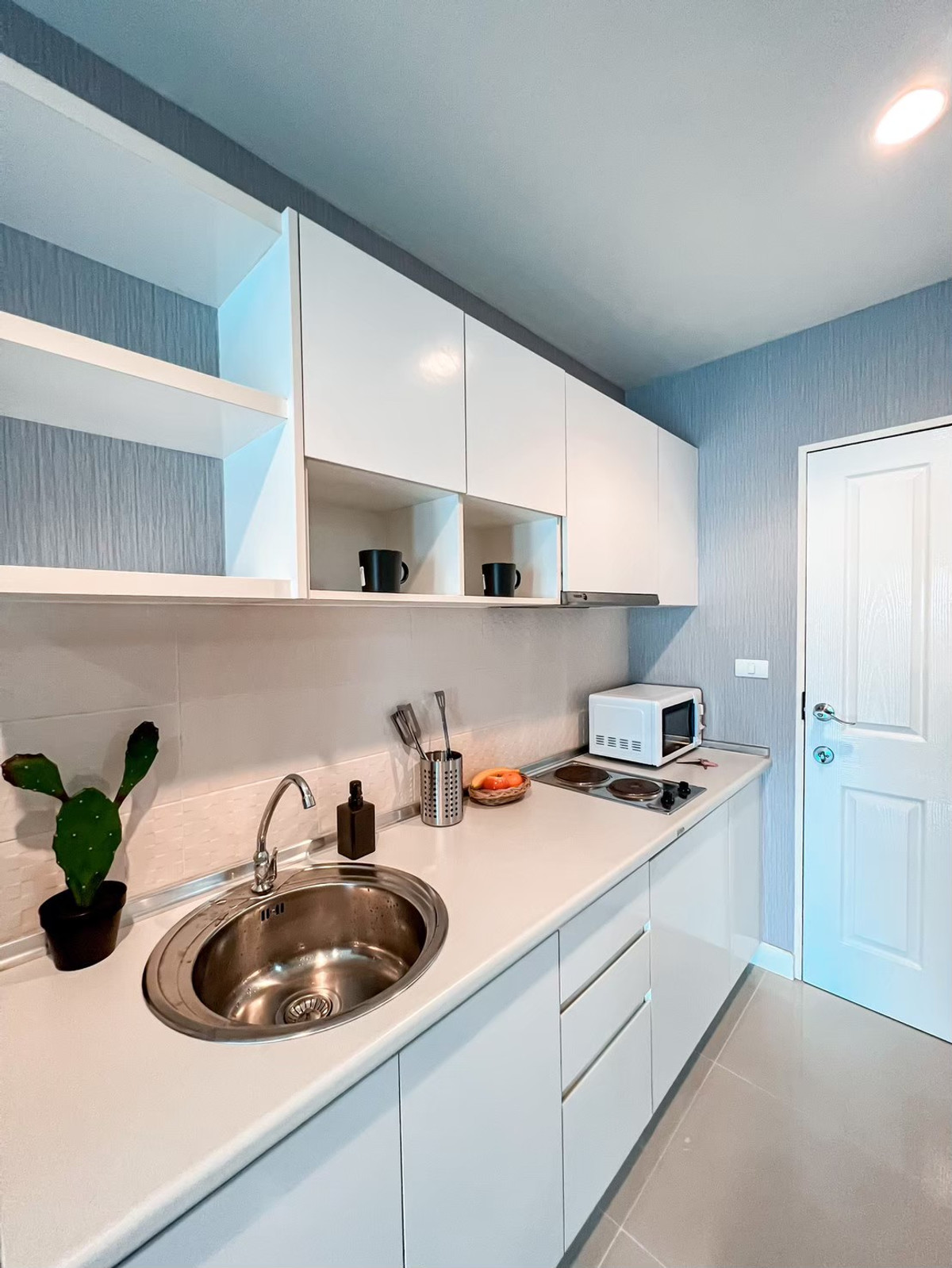 For RentCondoThaphra, Talat Phlu, Wutthakat : 🏡 Condo for rent, Metro Park Sathorn - Phase 3, beautiful condo, fully furnished, modern style, simple, elegant, comfortable to live in.