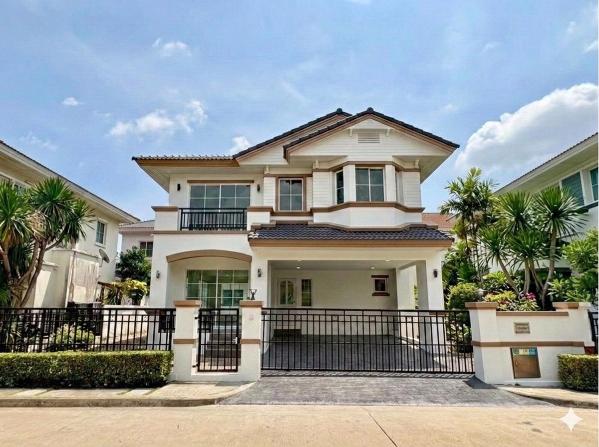 ขายบ้านพระราม 5 ราชพฤกษ์ บางกรวย : 🌟 หลุดจอง❗️ ลดทันที 6 แสน❗️ บ้านเดี่ยวรีโนเวทใหม่ มัณฑนา ปิ่นเกล้า-พระราม5 ✨