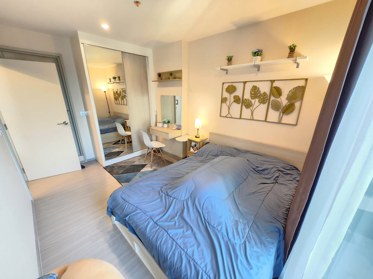 For RentCondoSamut Prakan,Samrong : PFD-08069 For rent Aspire Erawan Prime 2 bedrooms, 35 sq m., 15th floor, next to BTS Chang Erawan.