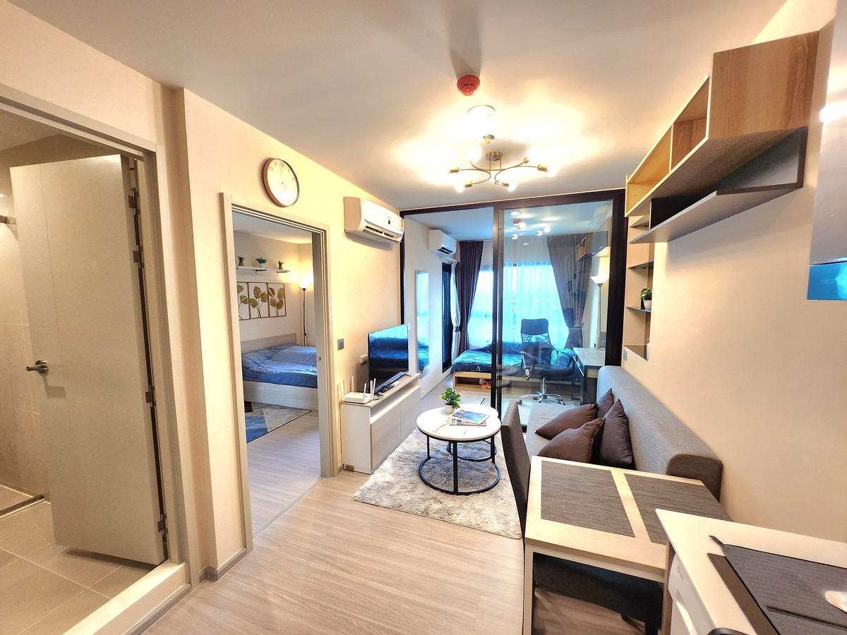 For RentCondoSamut Prakan,Samrong : PFD-08069 For rent Aspire Erawan Prime 2 bedrooms, 35 sq m., 15th floor, next to BTS Chang Erawan.