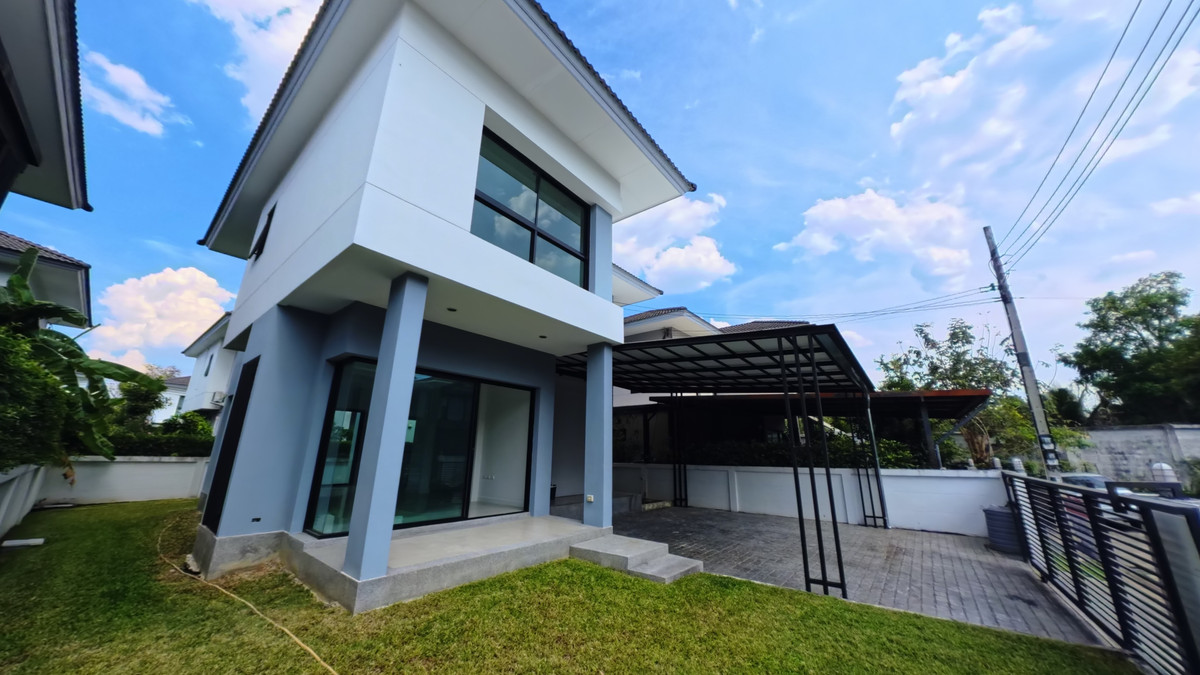 ขายบ้านพระราม 5 ราชพฤกษ์ บางกรวย : บ้านมือหนึ่ง …. ราคามือสอง ทำเลติดถนนราชพฤกษ์