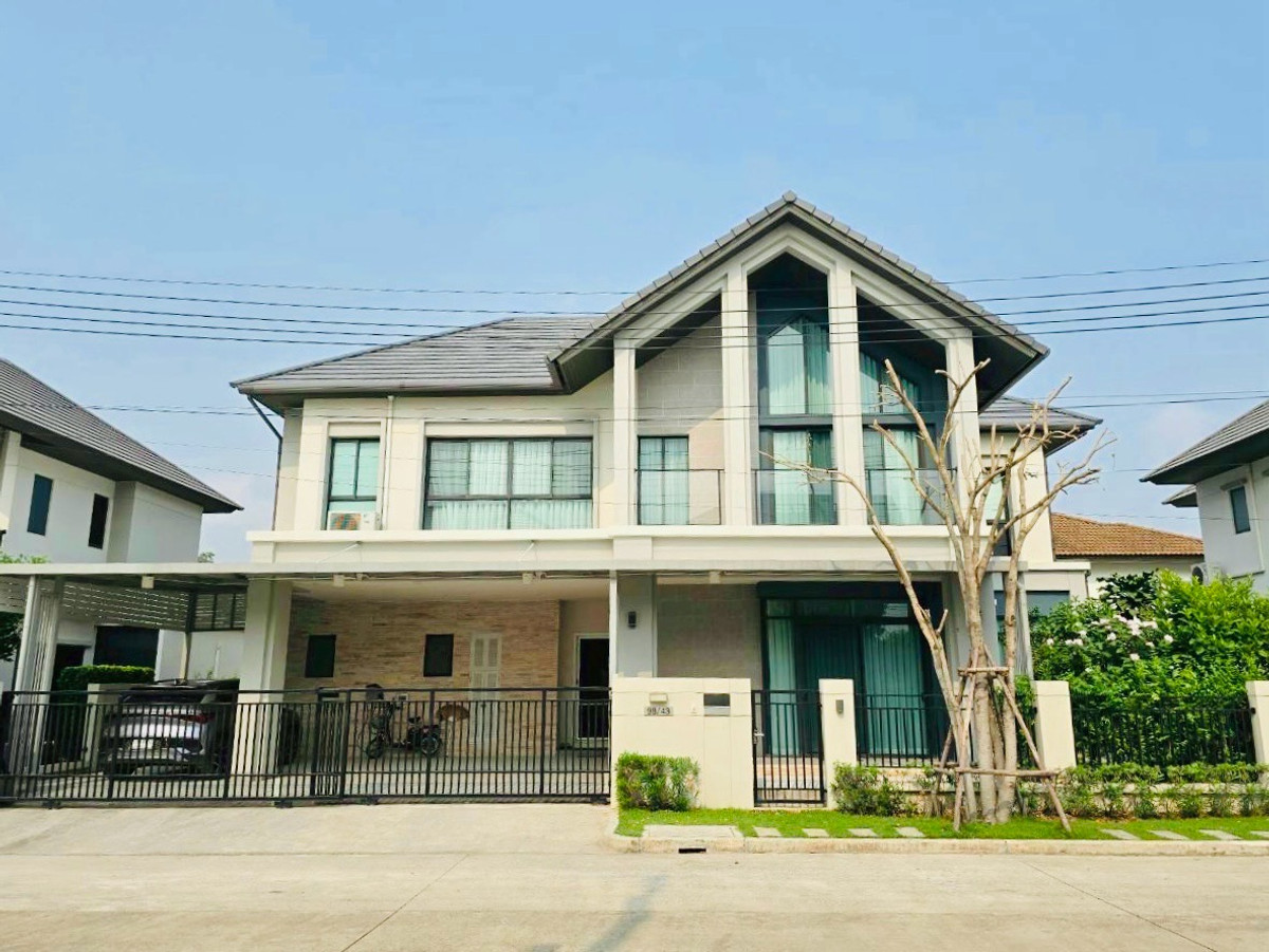 For SaleHouseNawamin, Ramindra : Luxury house, fully furnished, next to toll