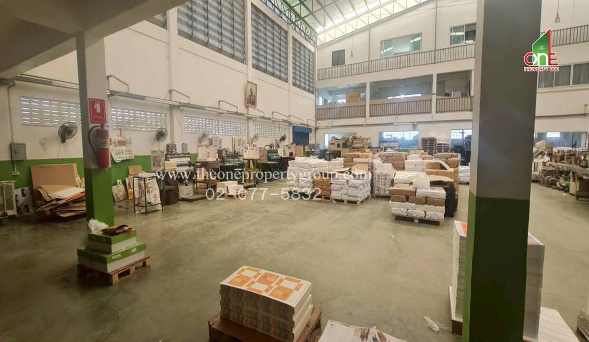ขายโรงงานนนทบุรี บางใหญ่ บางบัวทอง : โรงงาน 2 ชั้น ใกล้ถนนกาญจนาหมายเลข 9 ซอยเปาอินทร์พิมพ์ทอง ถนนบางบัวทอง-ปทุมธานี ต.คลองข่อย ปากเกร็ด นนทบุรี