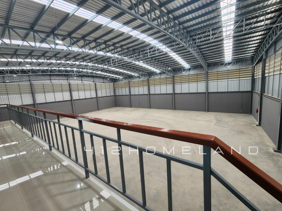 WarehouseSamut Prakan,Samrong : For sale, for rent, new warehouse, modern design, 729 sq m, area 1-0-18.7 rai, Bang Phli, water and electricity ready, large cars can enter, easy to travel.