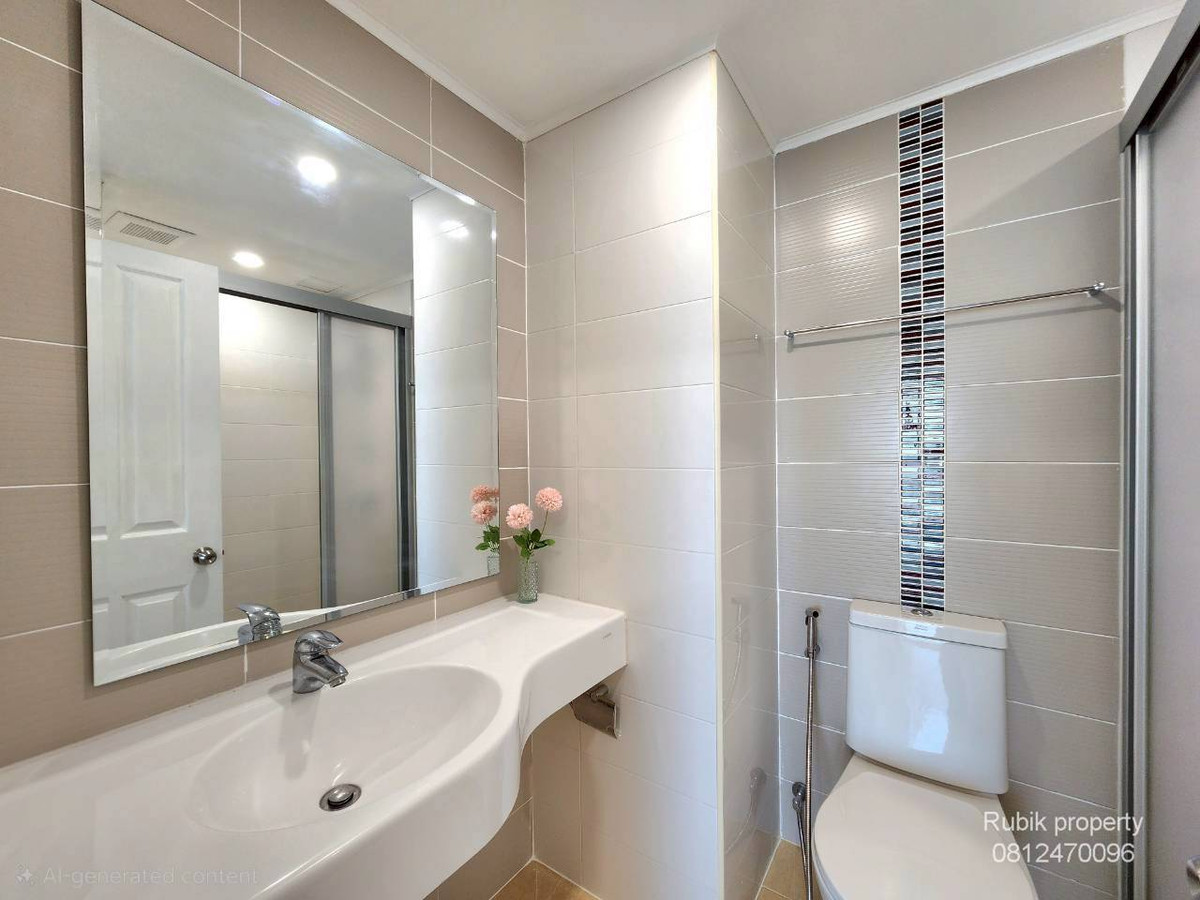 ขายคอนโดพระราม 9 เพชรบุรีตัดใหม่ RCA : 💰 ลุมพินี เพลส พระราม 9 | Lumpini Place Rama 9 RB1738 📐 ขนาด 33.9 ตร.ม | 1 ห้องนอน 1 ห้องน้ำ | ชั้น 12A