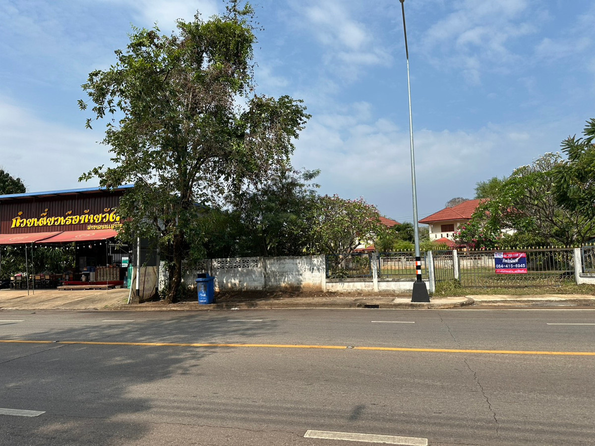 ขายที่ดินสกลนคร : ที่ดินแปลงสวย ถมแล้ว ติดถนนเสรีไทย เหมาะทำธุรกิจ
