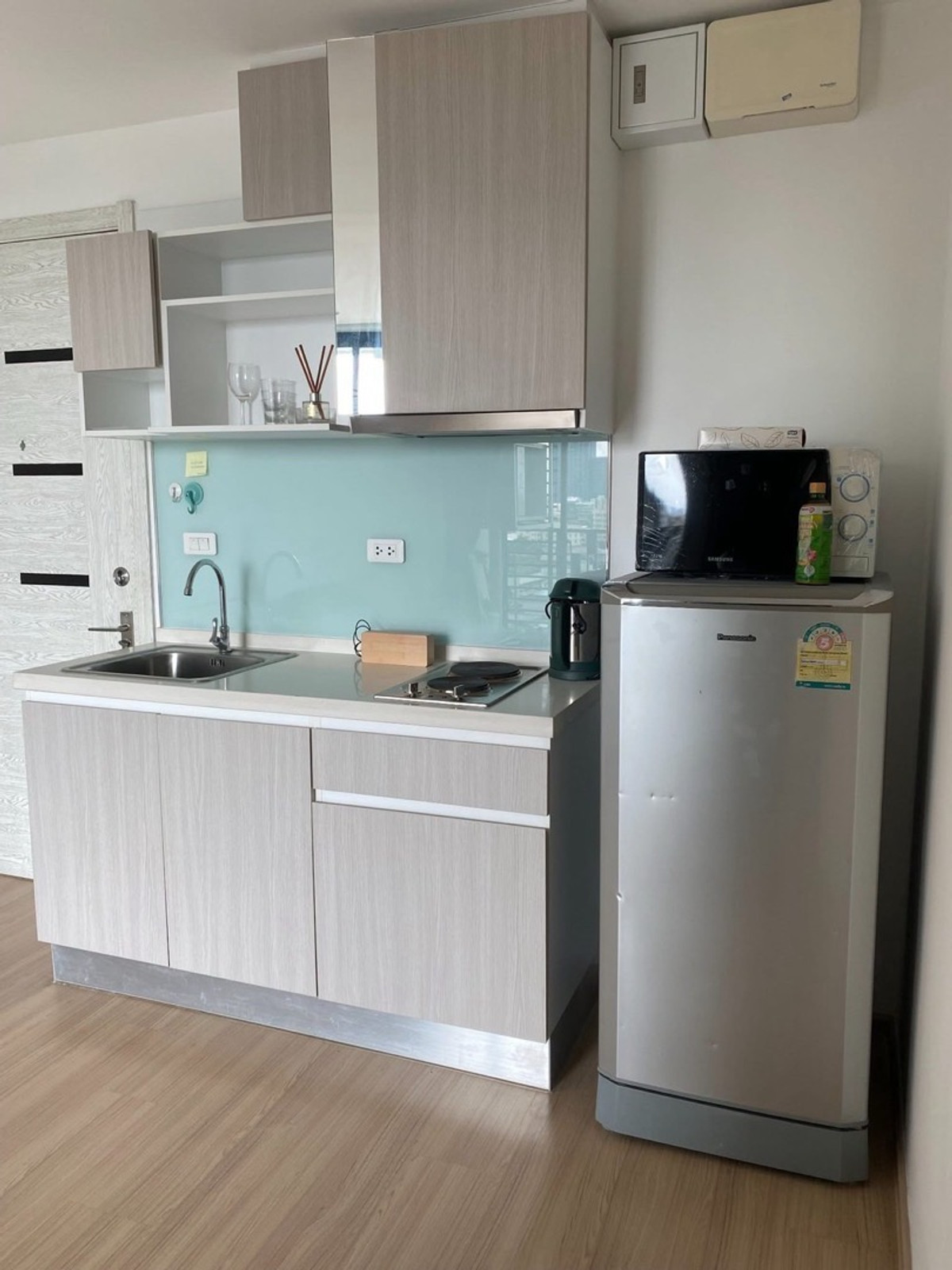 ให้เช่าคอนโดอ่อนนุช อุดมสุข : ให้เช่า Artemis Sukhumvit 77 1ห้องนอน1ห้องน้ำ 30 ตร.ม.  ชั้น11 ห้องสวย เฟอร์ครบ พร้อมเข้าอยู่ ราคา 13,000 บาท
