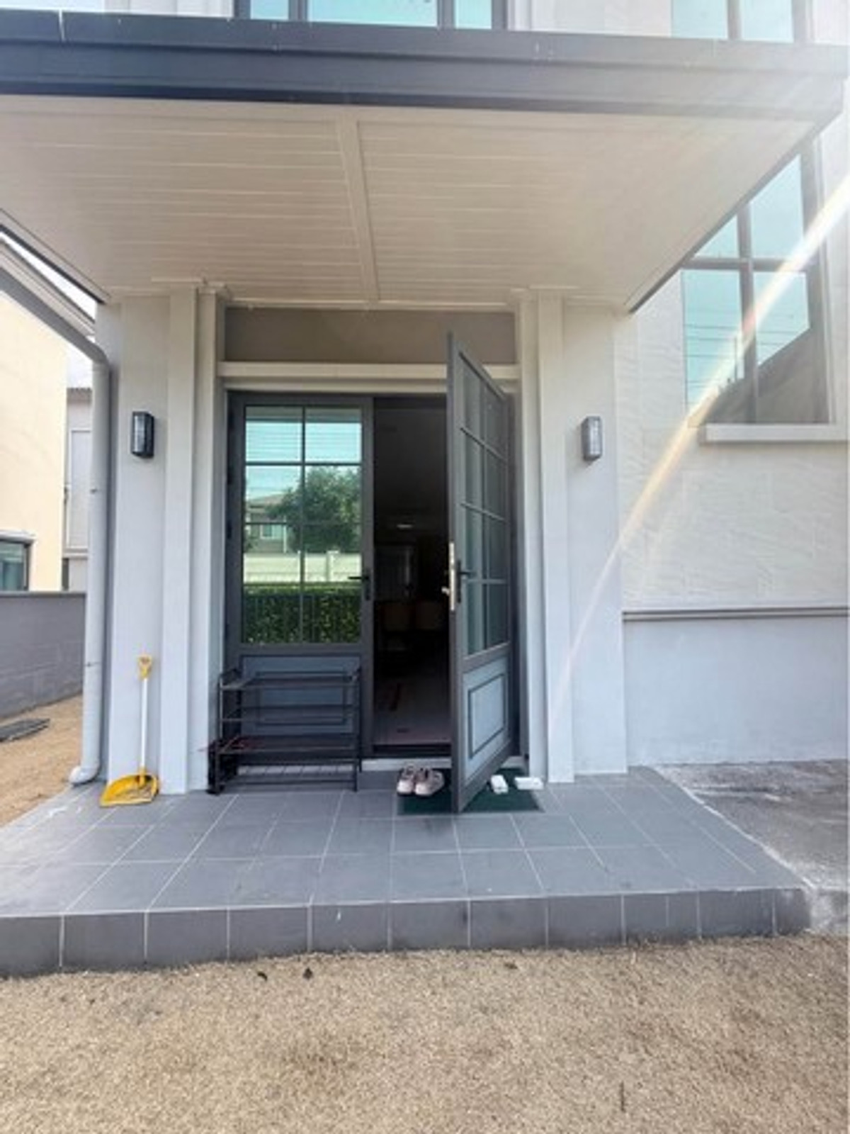 For RentPathum Thani,Rangsit, Thammasat : HR3266 2-story semi-detached house for rent, Grande Pleno project, Phahon - Vibhavadi, beautiful house, ready to move in. Complete furniture and electrical appliances