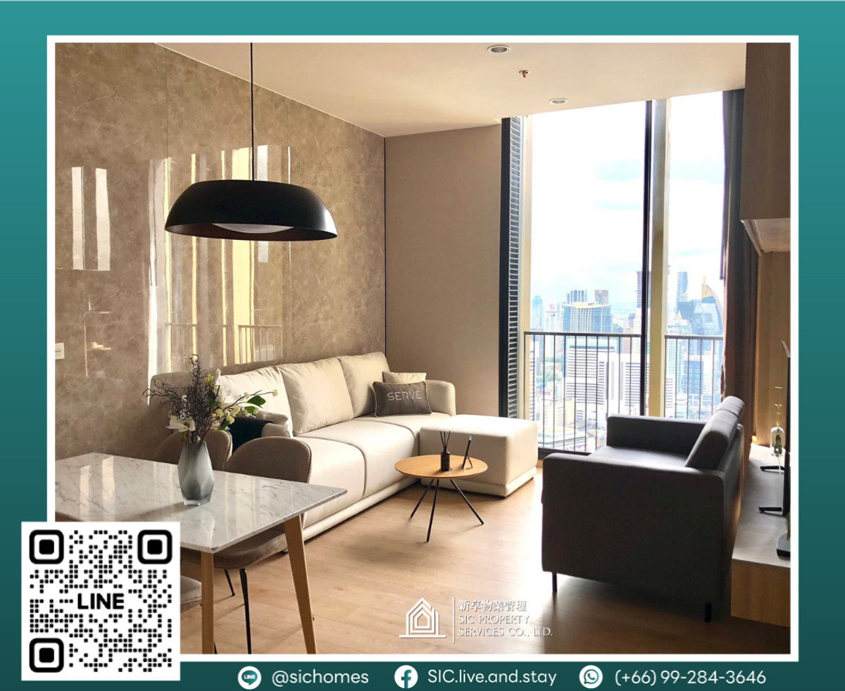 For RentCondoSukhumvit, Asoke, Thonglor : For rent ✨Noble BE19 ✨2 bedrooms, size 67.49 sq m, large room, good view 😍 near BTS Asoke 🚅