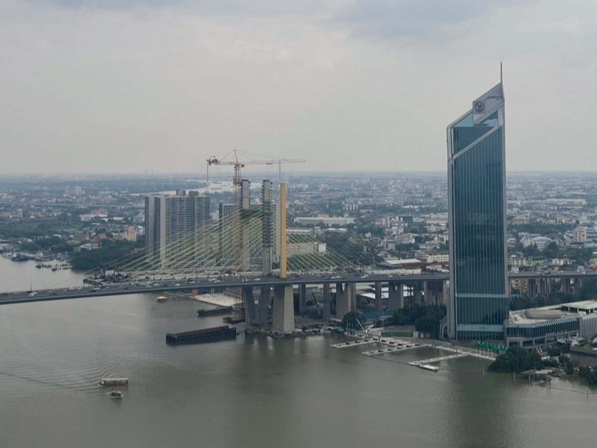 For SaleCondoRama3 (Riverside),Satupadit : 🔥 Sale Empty room !! river view, corner room, rare item, Good location !! 🔥 Code C20260200049..........Canapaya Residences, 2 bedroom, 2 bathroom, Partly Furnished, Special Deal!!📣📣