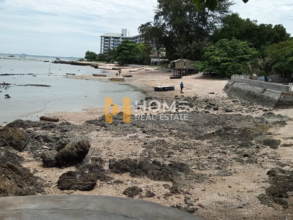 ขายที่ดินศรีราชา แหลมฉบัง บ้านบึง : ที่ดินพร้อมบ้านติดทะเล 1 ไร่ซอย 14 ต.บางพระ อ.ศรีราชา จ.ชลบุรี /(ขาย), Land with a house next to the sea 1 rai Soi 14 Bang Phra Sub Si Racha Dist Chonburi /(FOR SALE) YEAN127