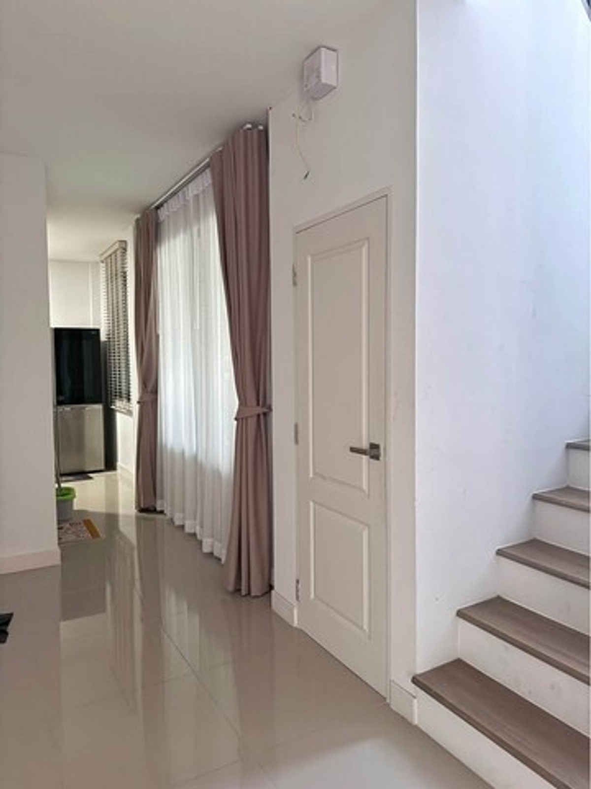 For RentPathum Thani,Rangsit, Thammasat : HR3266 2-story semi-detached house for rent, Grande Pleno project, Phahon - Vibhavadi, beautiful house, ready to move in. Complete furniture and electrical appliances
