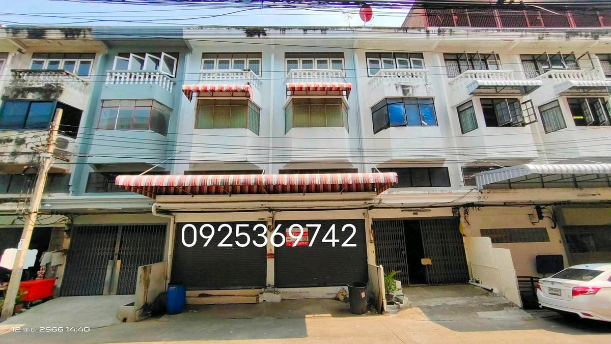 Shop HouseRama 2, Bang Khun Thian : Commercial building, Rama 2 office, near Rama 2 expressway, Soi 44.