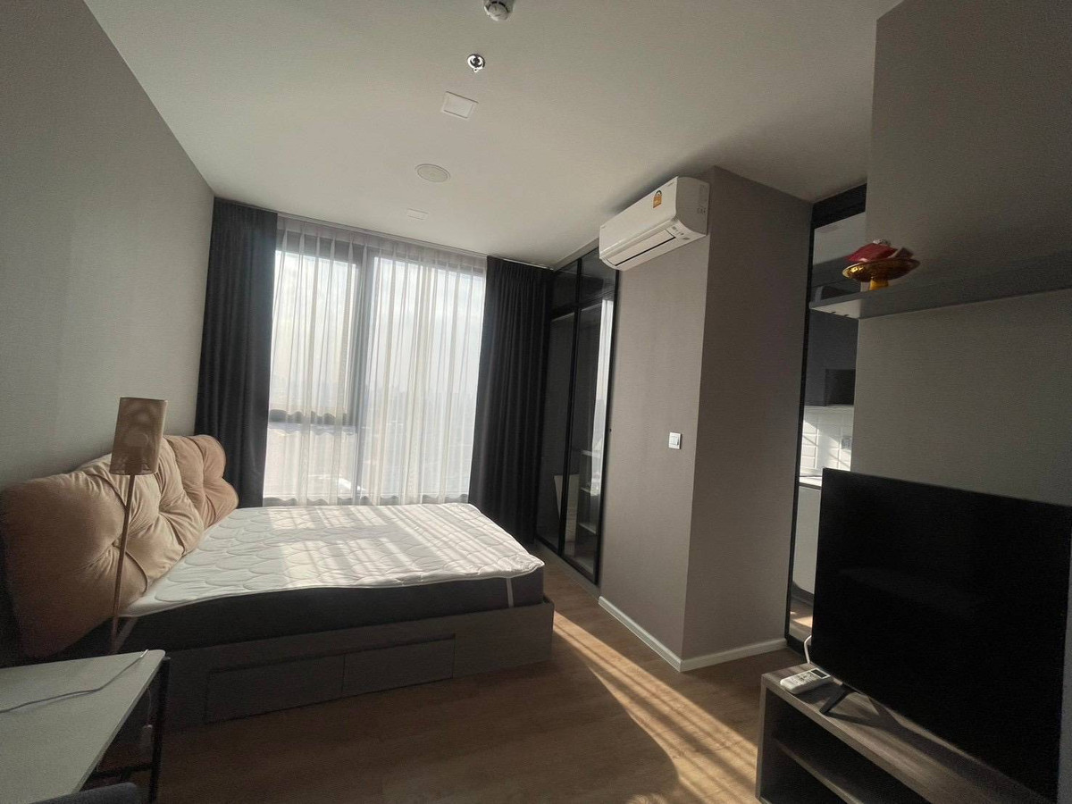 For RentCondoRamkhamhaeng, Hua Mak : For rent 📍 Modiz Rhyme Ramkhamhaeng 📍 Fully furnished with appliances. Near MRT Ramkhamhaeng.