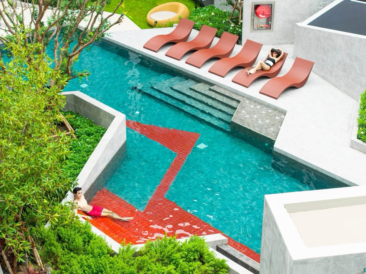 ขายคอนโดรัชดา ห้วยขวาง : 𝐌𝐀𝐑𝐎𝐎𝐍 𝐑𝐀𝐓𝐂𝐇𝐀𝐃𝐀 𝟑𝟐 𝐅𝐑𝐄𝐄 เงินดาวน์ 𝟎 บาท ผ่อนสบายๆ 𝟔,𝟗𝟎𝟎/เดือน ห้องใหม่ จากโครงการ ฟรีทึกค่าใช่จ่าย พร้อมเข้าอยู่ 