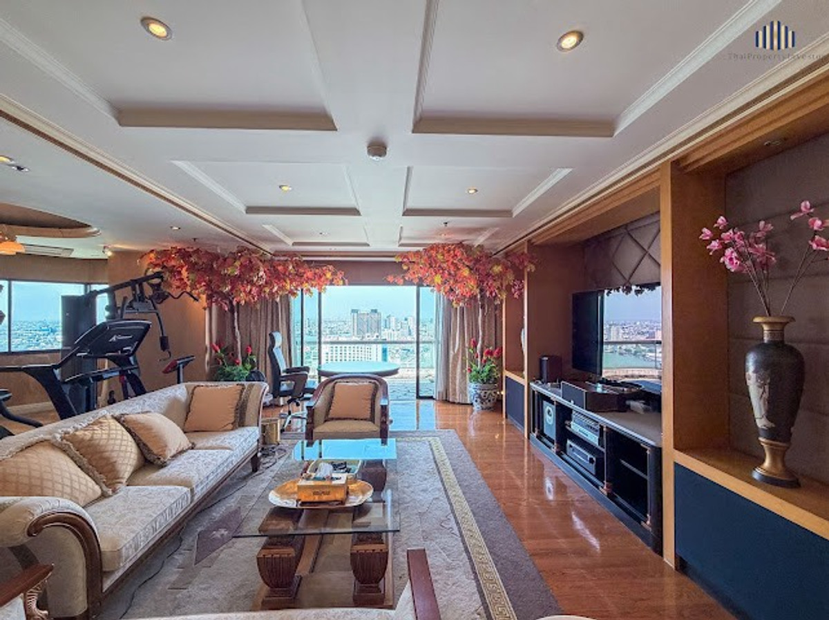 ขายคอนโดพระราม 3 สาธุประดิษฐ์ : ห้องใหญ่ชั้น 33  แต่งสวยหรูคุ้มค่า วิวแม่น้ำเจ้าพระยา ! ขายคอนโด สลิล ธารา พระราม 3 (Salintara Condominium) ขนาด 225.31 ตร.ม ใกล้ Terminal 21 พระราม 3 ด่วนมาก