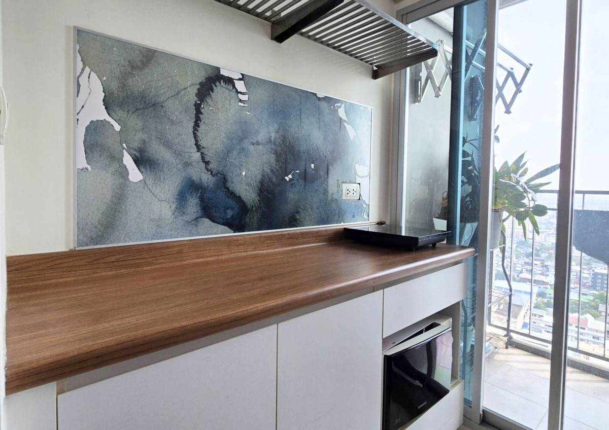 ให้เช่าคอนโดท่าพระ ตลาดพลู วุฒากาศ : ให้เช่า U Delight @ ตลาดพลู สเตชั่น (30.05 ตร.ม.) 1 นอน 1 น้ำ พร้อมอยู่