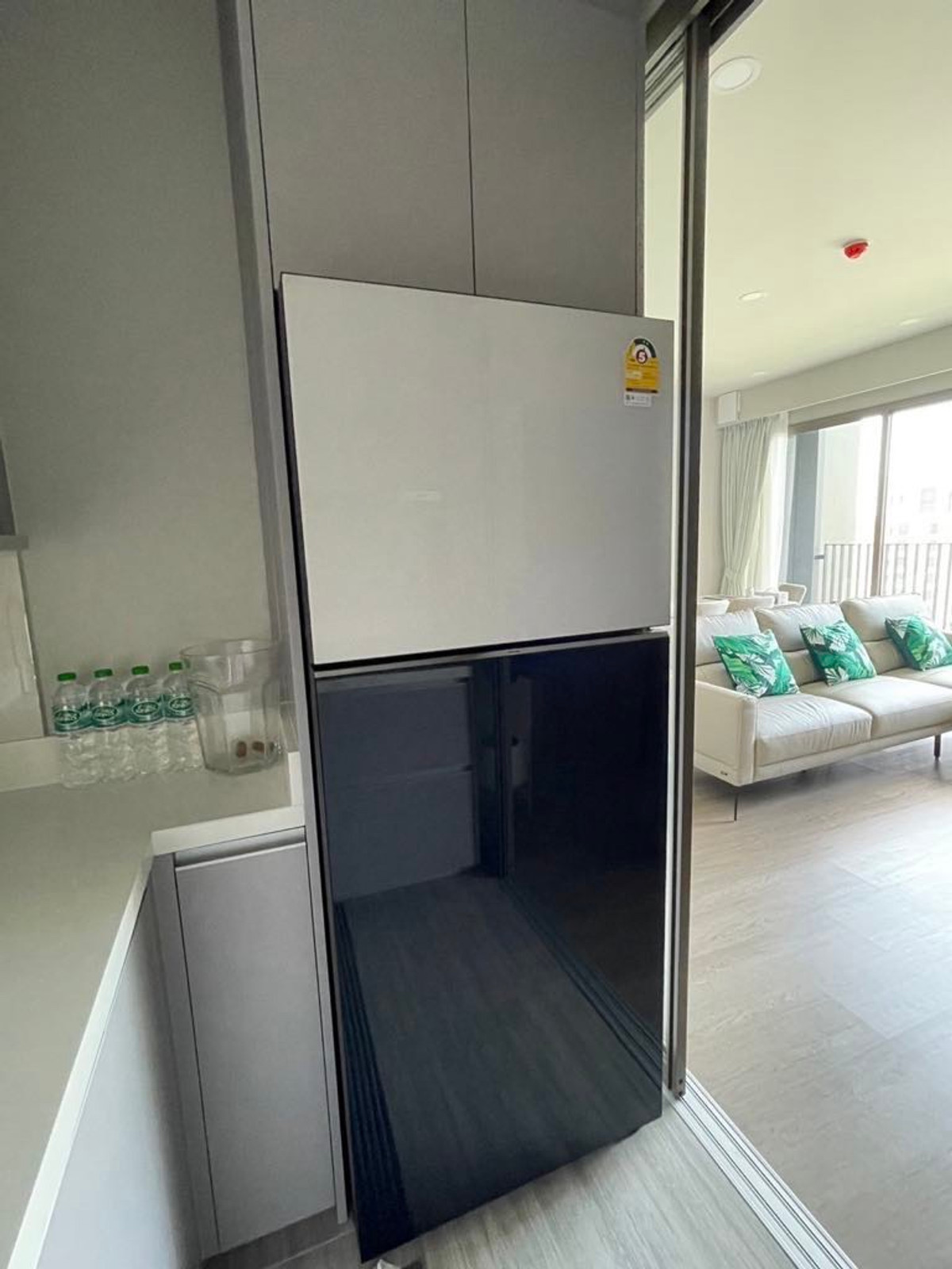 For RentCondoBangna, Bearing, Lasalle : Condo for rent, Whizdom The Forestias, near Mega Bangna, beautiful room, garden view, ready to move in.