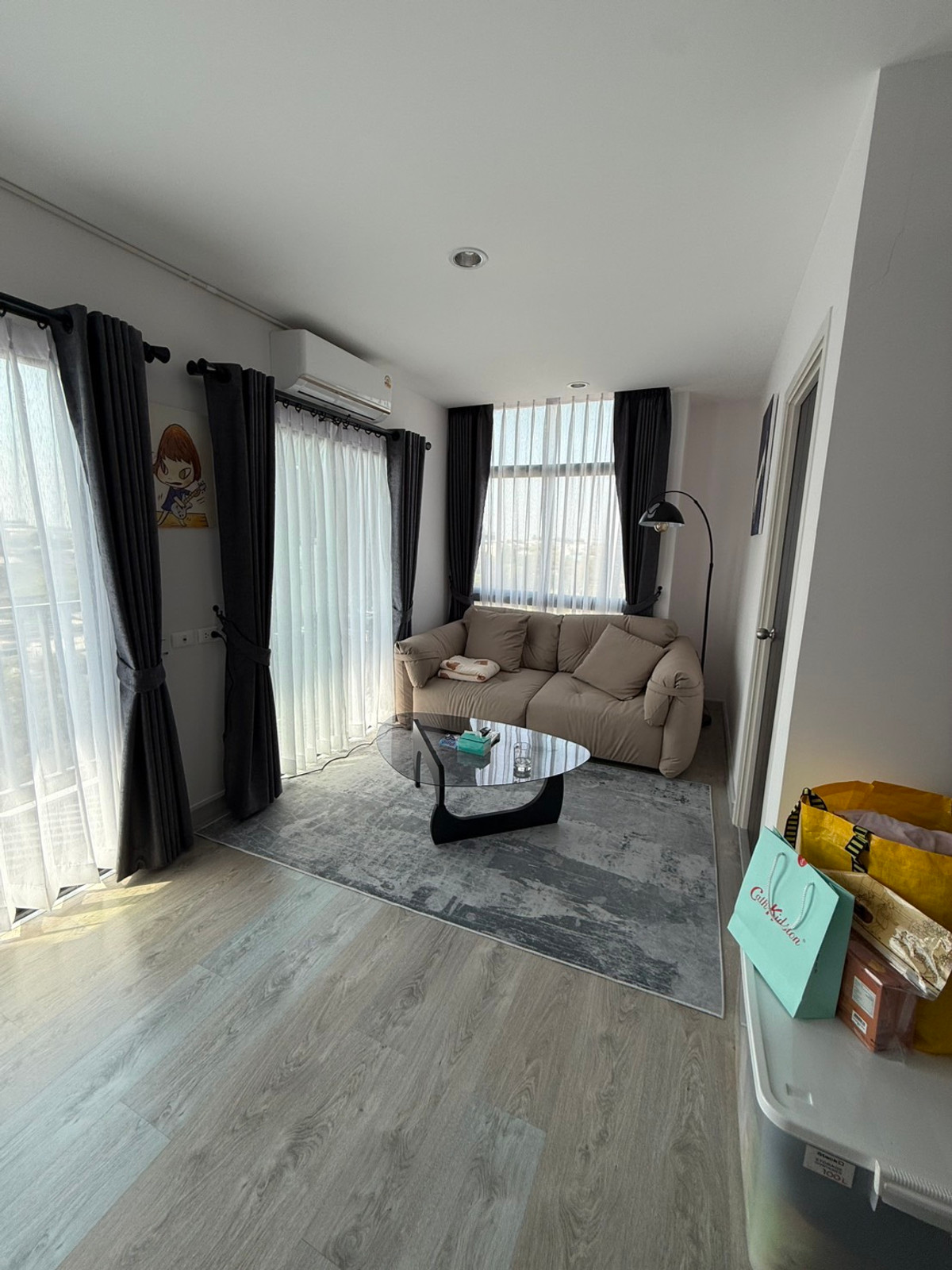 ให้เช่าคอนโดบางนา แบริ่ง ลาซาล : เช่าด่วน G Haus ใกล้ BTS แบริ่ง 2นอน เฟอร์ฯ ครบ  พร้อมเข้าอยู่