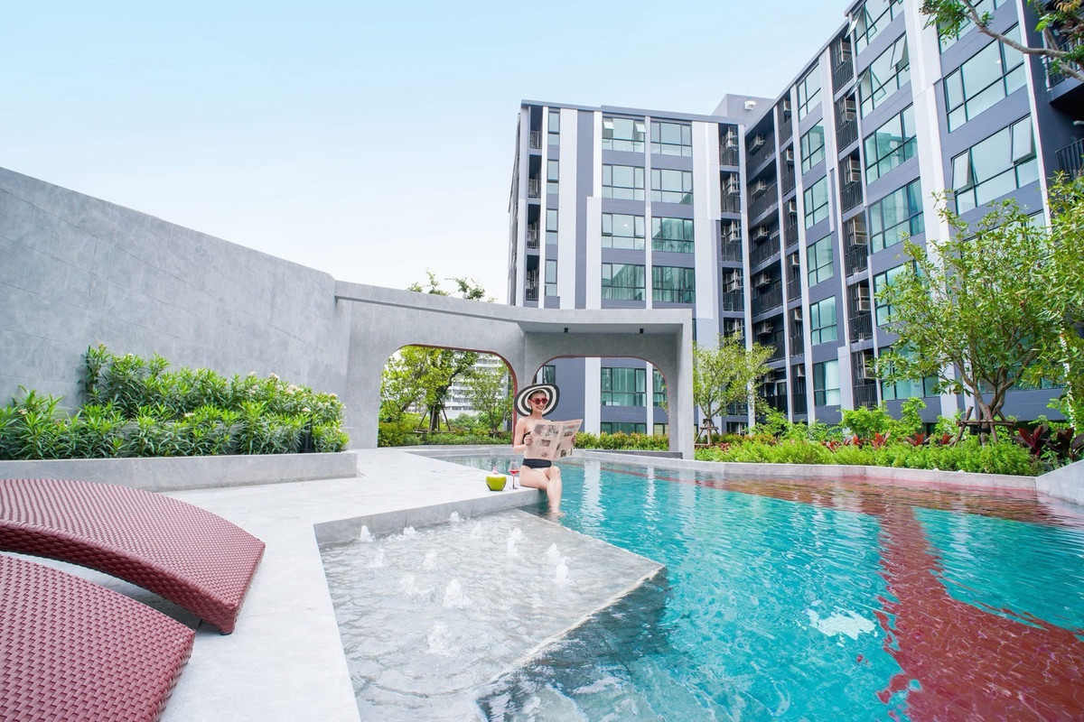 ขายคอนโดรัชดา ห้วยขวาง : 𝐌𝐀𝐑𝐎𝐎𝐍 𝐑𝐀𝐓𝐂𝐇𝐀𝐃𝐀 𝟑𝟐 𝐅𝐑𝐄𝐄 เงินดาวน์ 𝟎 บาท ผ่อนสบายๆ 𝟔,𝟗𝟎𝟎/เดือน ห้องใหม่ จากโครงการ ฟรีทึกค่าใช่จ่าย พร้อมเข้าอยู่ 