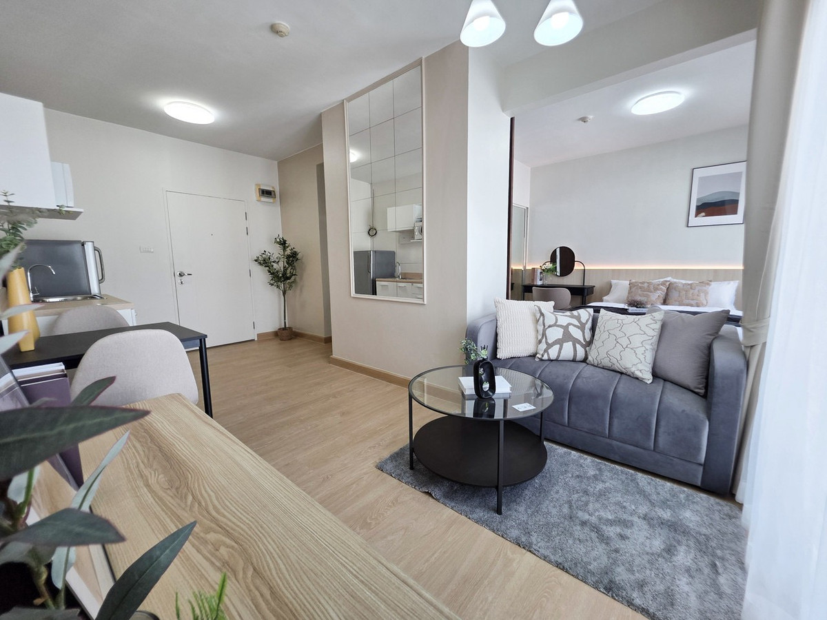 For SaleCondoOnnut, Udomsuk : K-6778 for sale!! Beautiful room, newly decorated, pool view, high floor, A space condo, Sukhumvit 77.