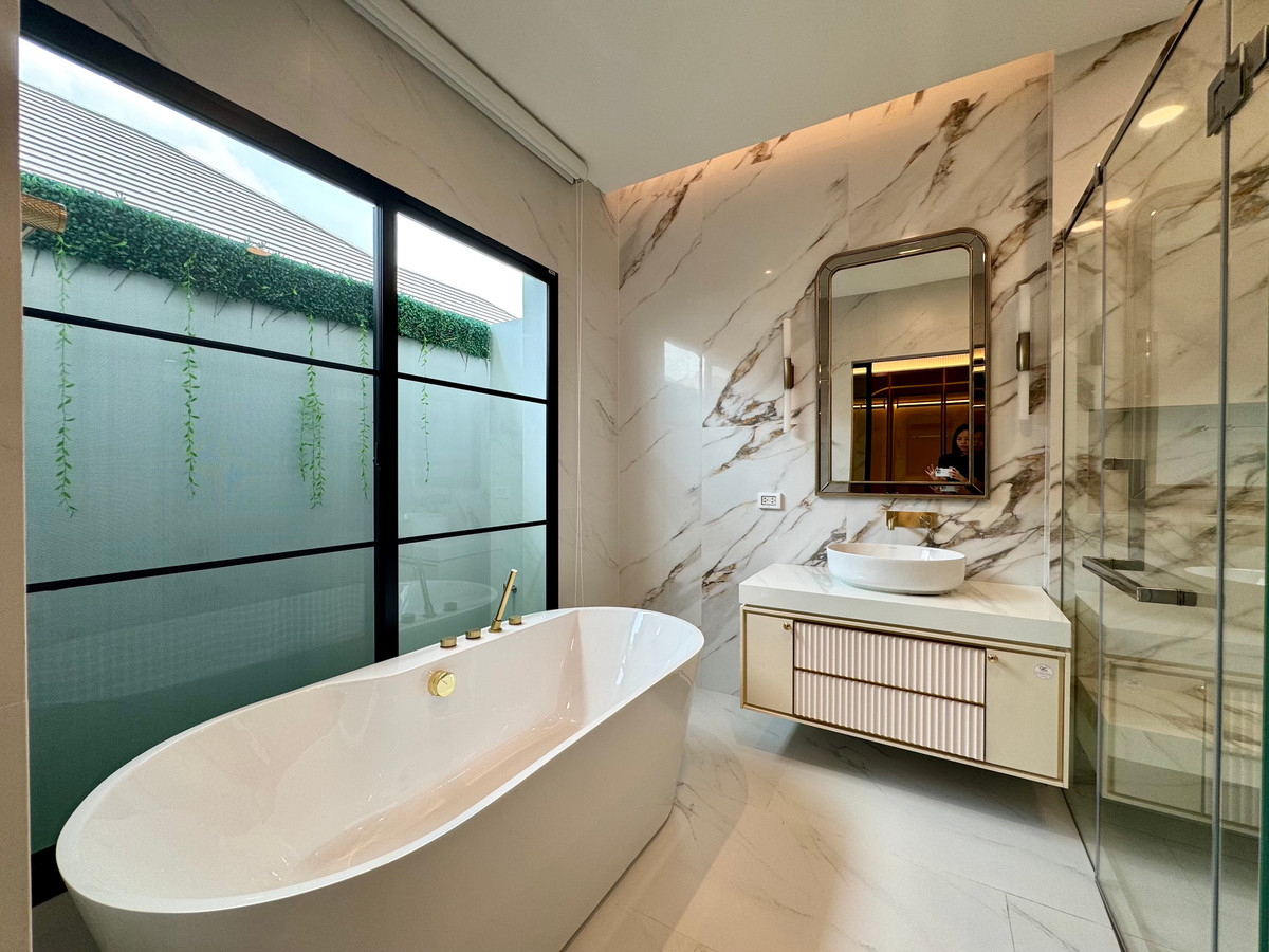 ขายบ้านพัฒนาการ ศรีนครินทร์ : Nantawan กรุงเทพกรีฑาตัดใหม่ เพียง 40มจาก clubhouse, แต่งพร้อมอยู่