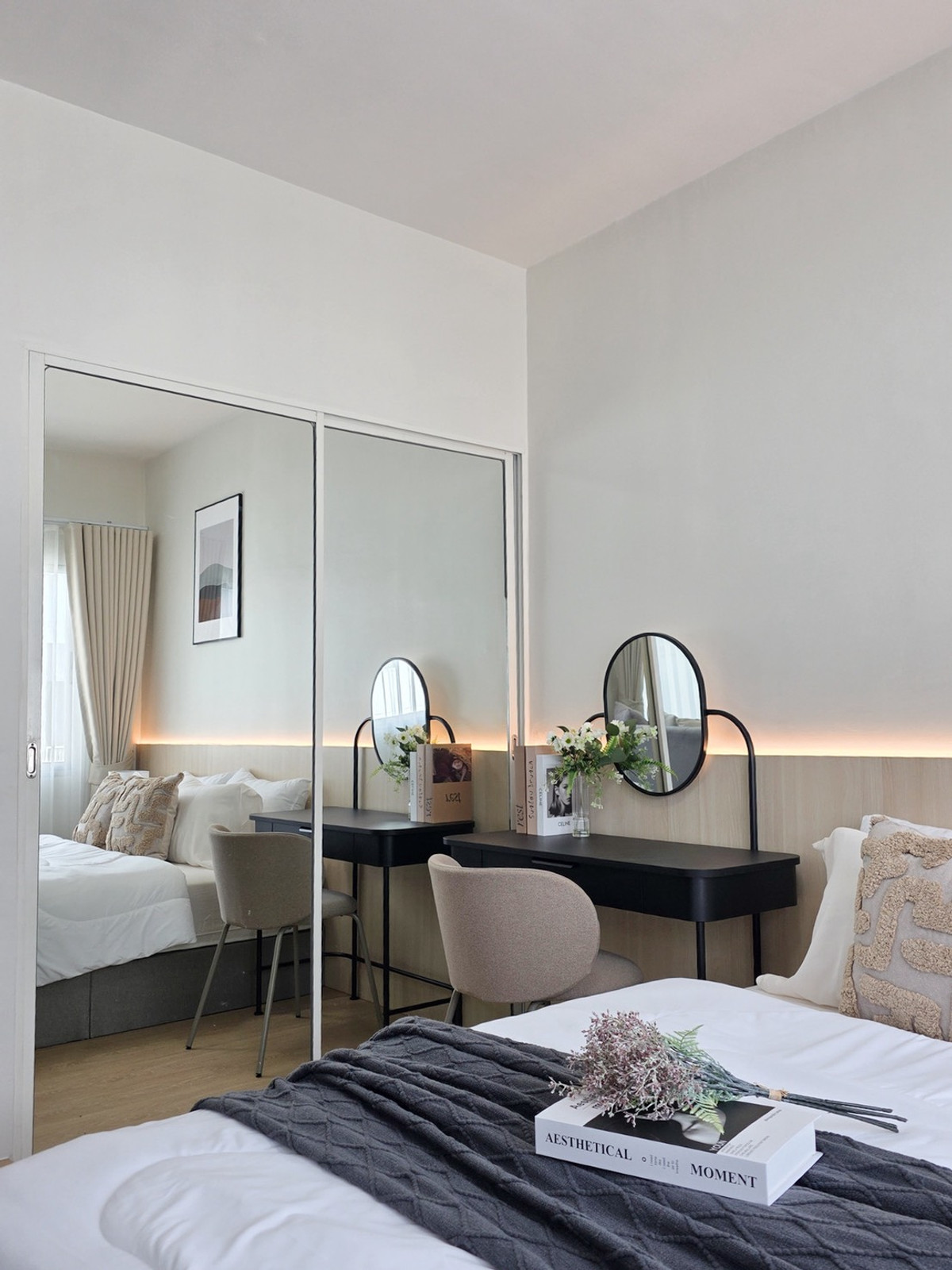 For SaleCondoOnnut, Udomsuk : K-6778 for sale!! Beautiful room, newly decorated, pool view, high floor, A space condo, Sukhumvit 77.