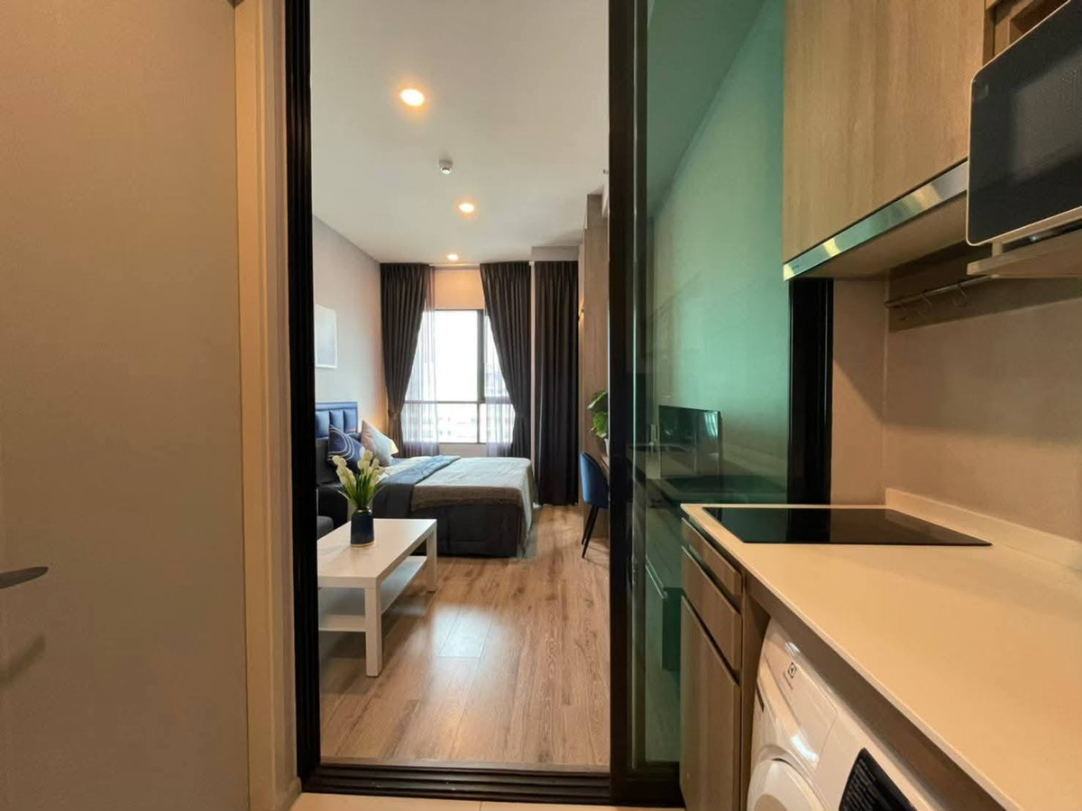 For RentCondoSamut Prakan,Samrong : PFD-08084  Condo for rent, English style (Collage Art), good location, next to Ramkhamhaeng Road, near MRT Lam Sali 